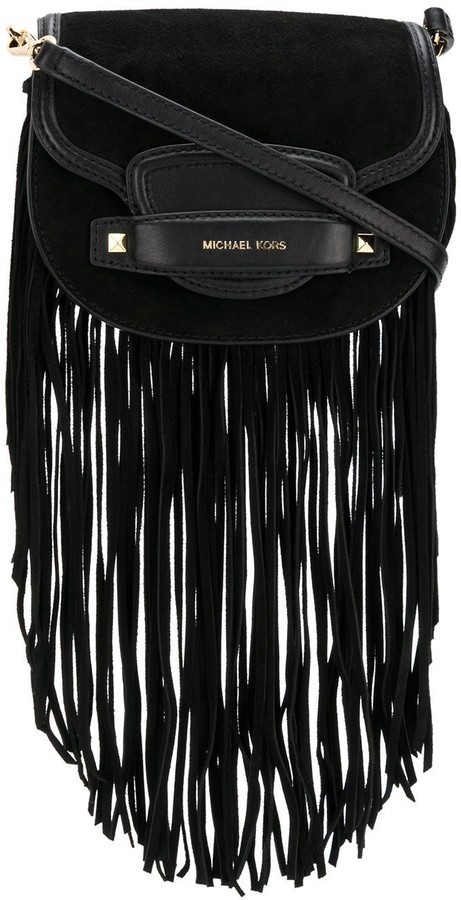 michael kors fringe purse