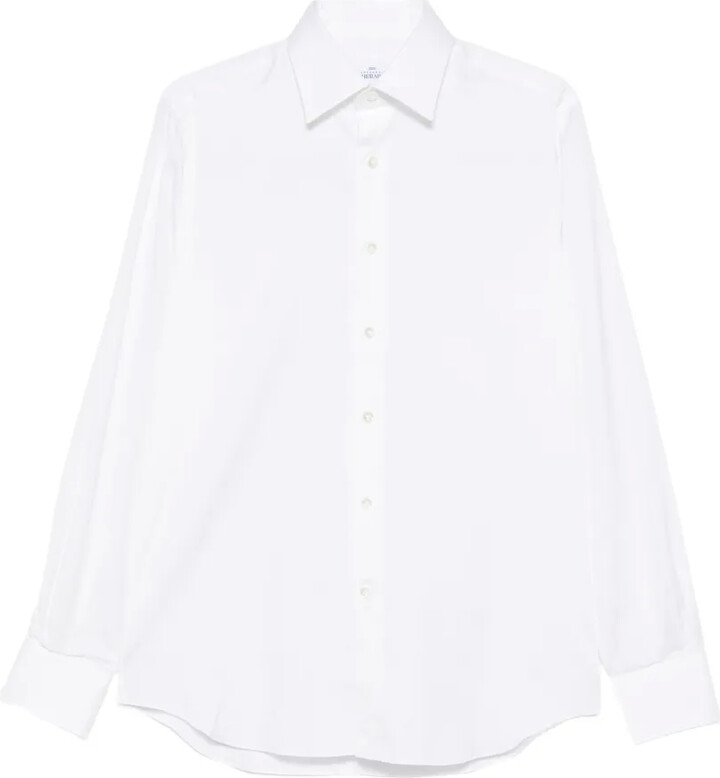 Point-Collar Shirt
