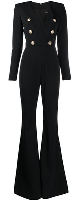 Balmain Button-Embellished Jumpsuit