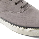 Thumbnail for your product : Frank + Oak 33808 Cotton Canvas Lace-Up Sneaker in Grey