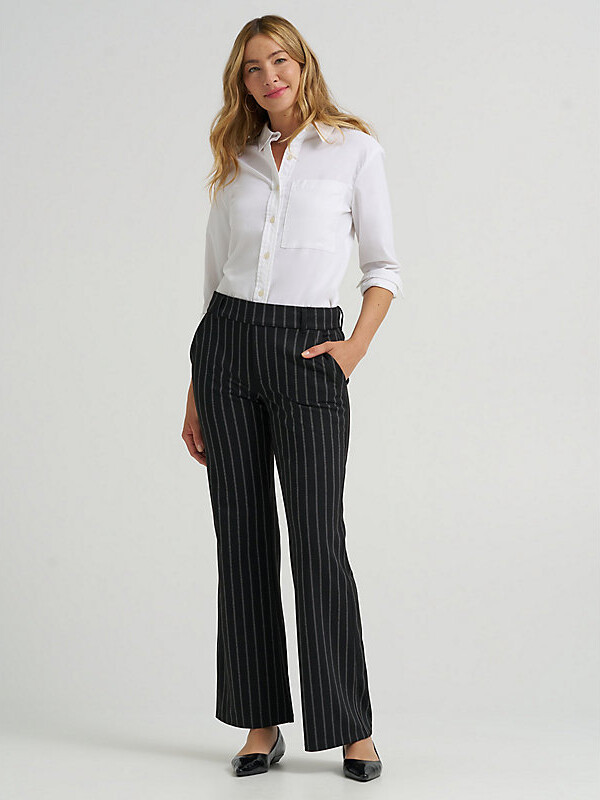 Lee Womens Pull On Bootcut Pants