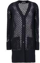 Thumbnail for your product : Schumacher Dorothee open weave long line cardigan