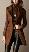 Thumbnail for your product : Burberry Heritage Shearling Coat