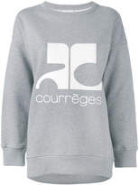 Thumbnail for your product : Courreges logo print sweatshirt
