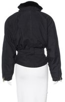 Thumbnail for your product : Andrew Marc Belted Zip-Up Jacket