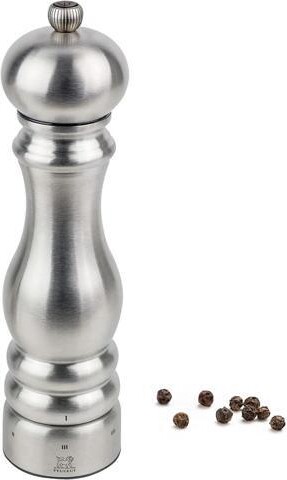 Peugeot 32494 Paris Chef u'Select Stainless Steel 22cm - 8 3/4'' Pepper Mill