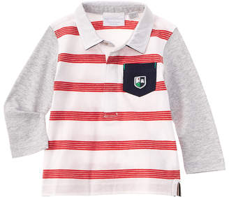 Chicco Boys' Red & White Striped Polo Shirt