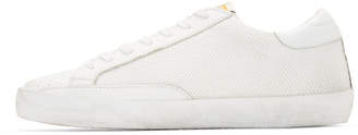 Golden Goose White Cord Superstar Sneakers