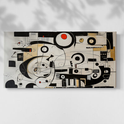 Lark Manor Abstract Series-CCCLXXIX- Framed Gallery Wrapped Canvas -Ready to Hang