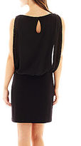 Thumbnail for your product : JCPenney Scarlett Beaded-Trim Blouson Dress