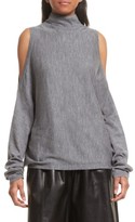 Thumbnail for your product : Robert Rodriguez Women's Cold Shoulder Merino Wool Sweater