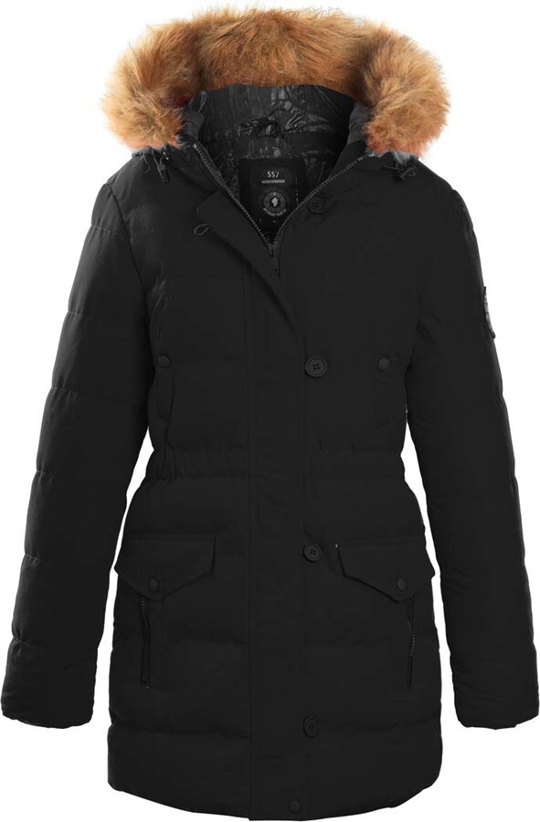Qolati Women's Winter Puffer Coats Thicken Fleece Lined Quilted Down Long Jacket Waterproofs Faux Furs Hooded Parka With Pockets 1ef4bf62 0ed7 46a3 8380 E8b839844256.f1689876905abf67a024eee0f4055d07