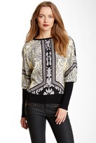Thumbnail for your product : Hale Bob Printed Silk Blend Blouse