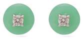Thumbnail for your product : Irene Neuwirth Diamond, Chrysoprase & 18kt Gold Earrings - Womens - Green