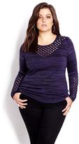 Thumbnail for your product : Michel Studio Sweater With V Detail