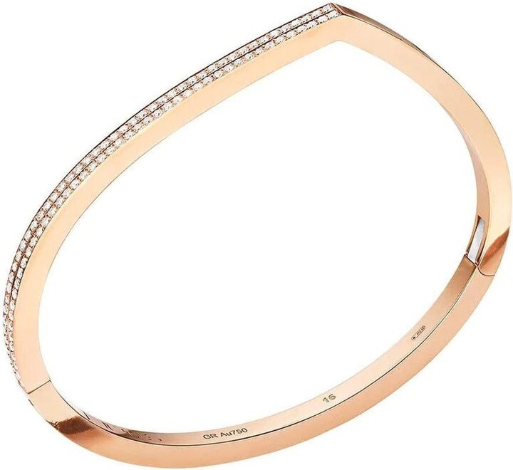 Repossi Antifer Pave Diamond Row Bracelet