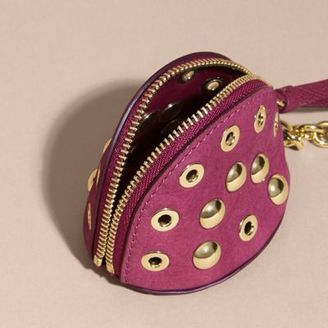 Burberry Studded Leather Coin Case