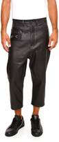 Thumbnail for your product : Rick Owens Coated Denim Trousers