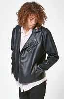 Thumbnail for your product : PacSun Tri Moto Zip PU Jacket