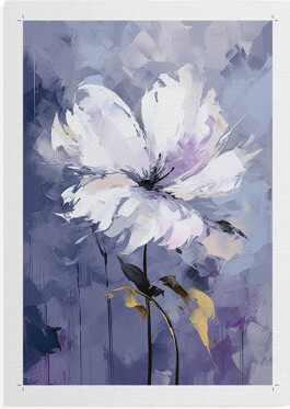 Red Barrel Studio FLORAL Series CDXXX -Canvas Print Only - NOT FRAMED
