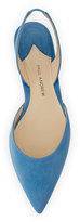 Thumbnail for your product : Paul Andrew Rhea d'Orsay Slingback Flat, Blue