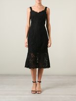 Thumbnail for your product : Dolce & Gabbana embroidered floral lace dress