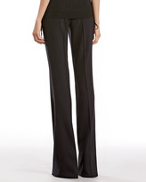 Thumbnail for your product : Gucci Black Stretch Wool Skinny Flare Pants