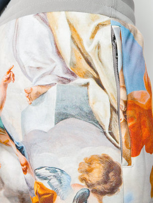 Moschino baroque print sweatpants