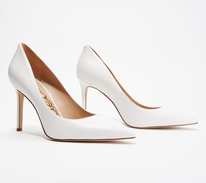 sam edelman white pumps