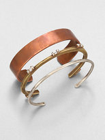Thumbnail for your product : Bing Bang Trinity Baguette Bangle Bracelet Set