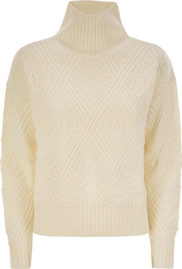 Studio Max Mara High Neck Knit Jumper