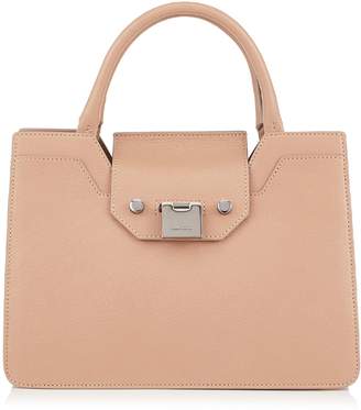 Jimmy Choo Rebel Small Leather Top Handle Tote