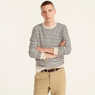 j crew cotton crewneck sweater