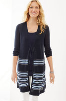 Thumbnail for your product : J. Jill Long Tie-Front Cardi