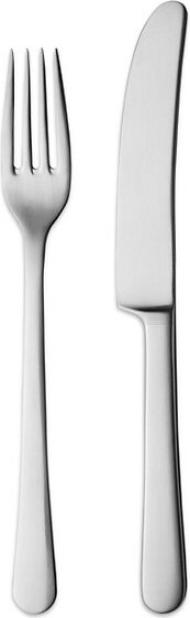 Georg Jensen Copenhagen Flatware, Set of 8 in Silver
