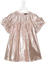 Thumbnail for your product : Velveteen Ginny metallic party dress