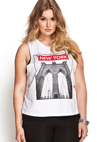 Thumbnail for your product : Forever 21 FOREVER 21+ New York Muscle Tee