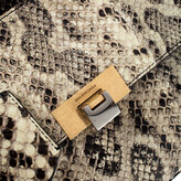 Thumbnail for your product : Balenciaga Cream Python Le Dix Cartable S Top Handle Bag