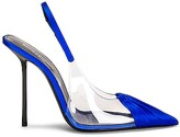 Thumbnail for your product : Saint Laurent Frida Slingback Heels in Blue