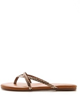 Thumbnail for your product : Yosi Samra River Metallic Sandals