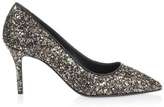 Thumbnail for your product : Giuseppe Zanotti Black and gold glitter pump