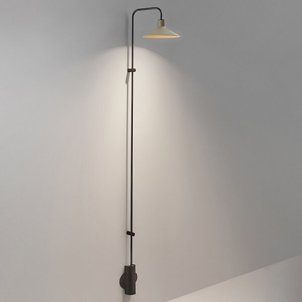 Bover Platet LED A/06 Wall Sconce in Grey