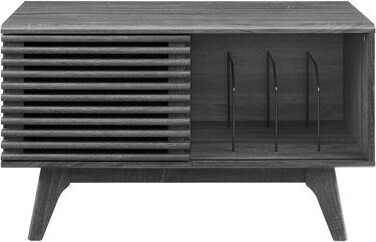 Modway Render Mid-Century Modern Vinyl Record Display Stand