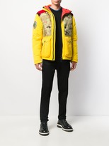 Thumbnail for your product : Griffin Camouflage Panelled Down Jacket