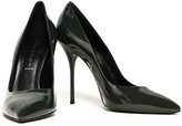 Thumbnail for your product : Casadei Glittered Patent-leather Pumps