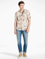 Thumbnail for your product : Lucky Brand Linen Floral Shirt