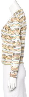 Missoni Stripe Print Knit Cardigan
