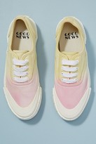 Thumbnail for your product : Good News Bagger Neon Checked Organic-Cotton Trainers