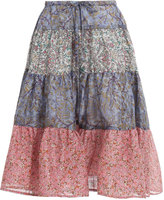 Thumbnail for your product : Zimmermann Kids Roamer Tiered Maxi Skirt