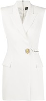 Thumbnail for your product : David Koma Button-Embellished Blazer Dress
